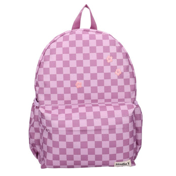 Studio V Rugzak 215-02044 Check This! Purple Studio V Rugzak 215-02044 Check This! Purple