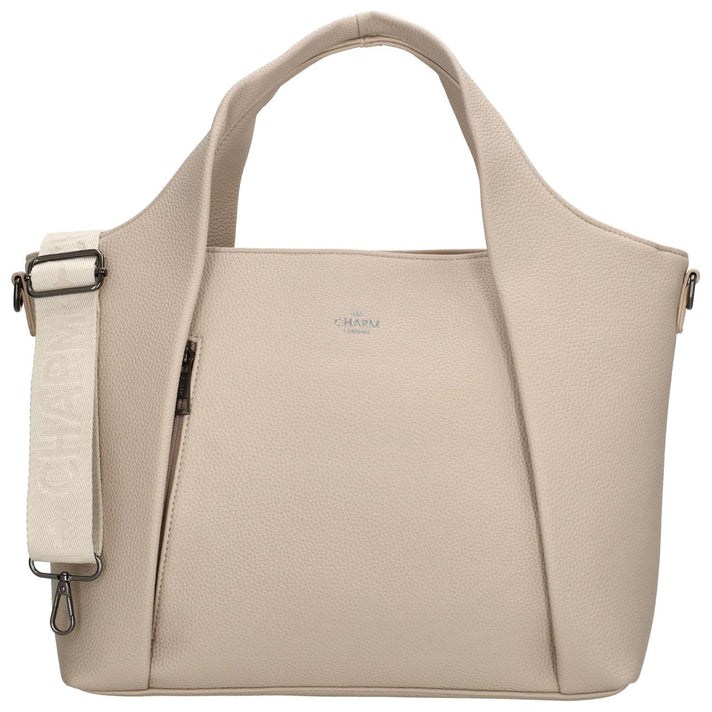 Charm Tas W00405 Mullberry Beige 043 Charm Tas W00405 Mullberry Beige 043