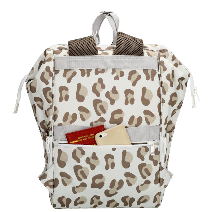 Zebra Trends Rugzak W01579 Sally Luipaard Beige 094 Zebra Trends/Dugros Rugzak W01579 Sally Luipaard Beige 094