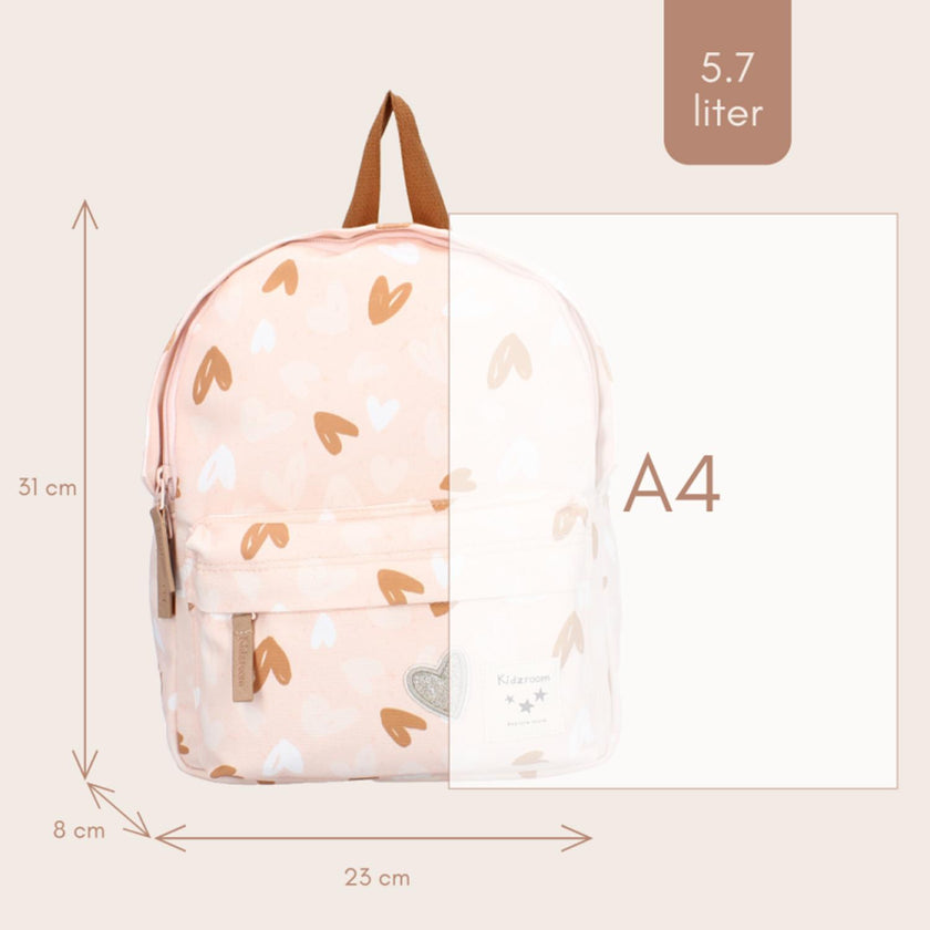 Vadobag Kinderrugzak 030-4244 Paris loving days Pink