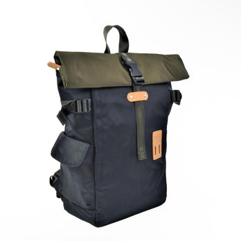 Harvest Label Rugzak 7000004 Roltop Backpack Black 10 Harvest Label Rugzak 7000004 Roltop Backpack Black 10