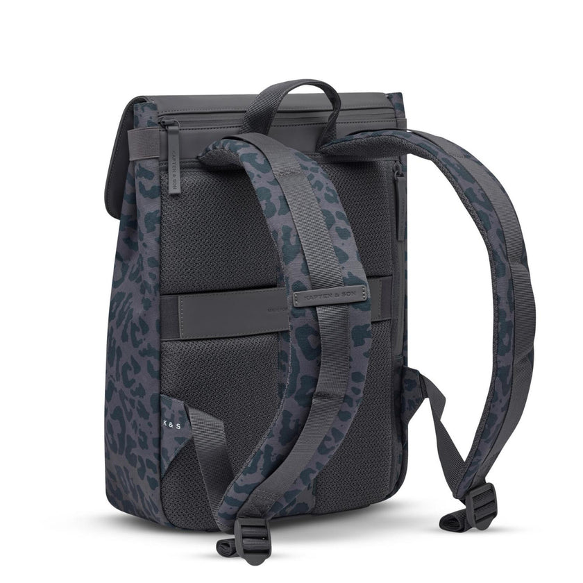 Kapten & Son Rugzak Fyn Leo Dark Grey Leo