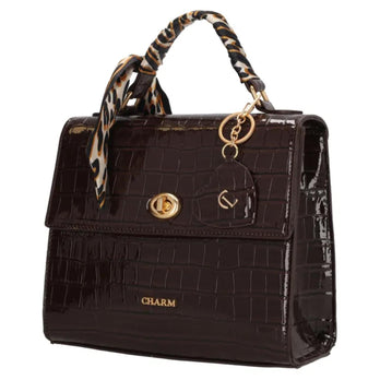 Charm Tas W01383 Knightsbridge Donker Bruin 097 Charm Tas W01383 Knightsbridge Donker Bruin 097