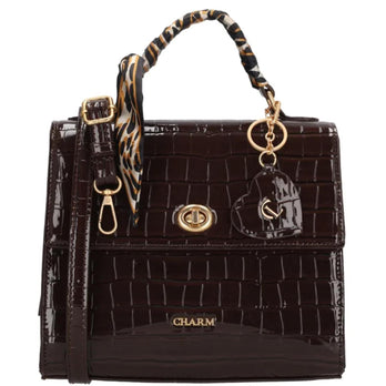 Charm Tas W01383 Knightsbridge Donker Bruin 097 Charm Tas W01383 Knightsbridge Donker Bruin 097