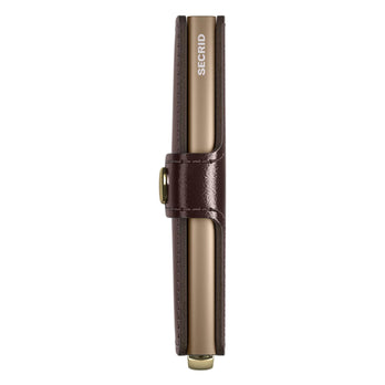 Secrid Pasjeshouder Miniwallet Naplak Mahogany + Secrid Pasjeshouder Miniwallet Naplak Mahogany +