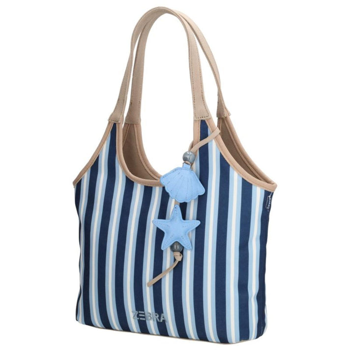 Zebra Trends Shopper 25562 Mira Middenblauw 058 Zebra Trends Shopper 25562 Mira Middenblauw 058