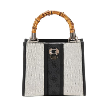 Guess Tas AG933777 Kerima Natural/Coal logo Guess Tas AG933777 Kerima Natural/Coal logo