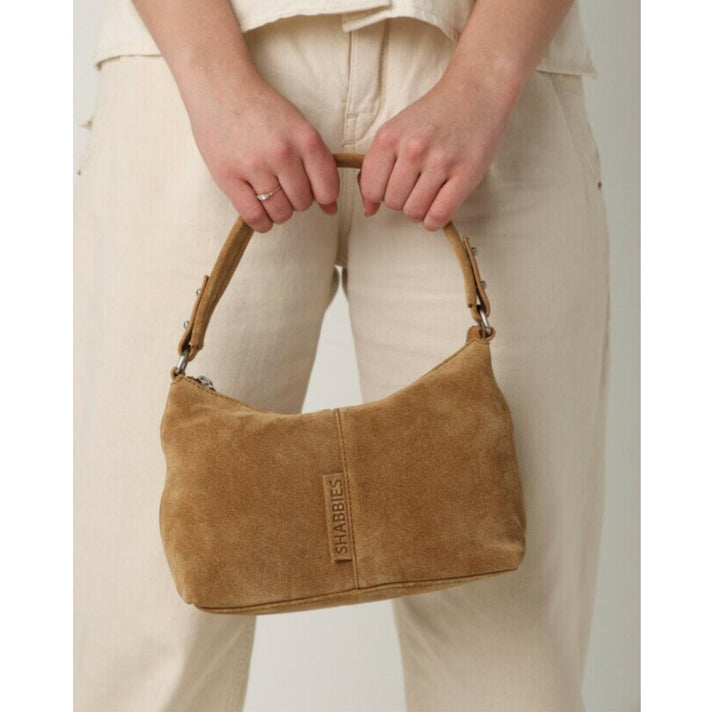 Shabbies Amsterdam Tas SH003200951W Suede Selena Light Cognac 2005 Shabbies Amsterdam Tas SH003200951W Suede Selena Light Cognac 2005