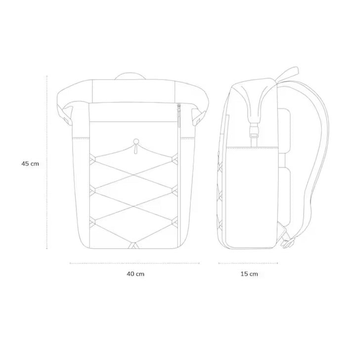 Kapten & Son Rugzak Yoho Forest Green Kapten & Son Rugzak Yoho Forest Green