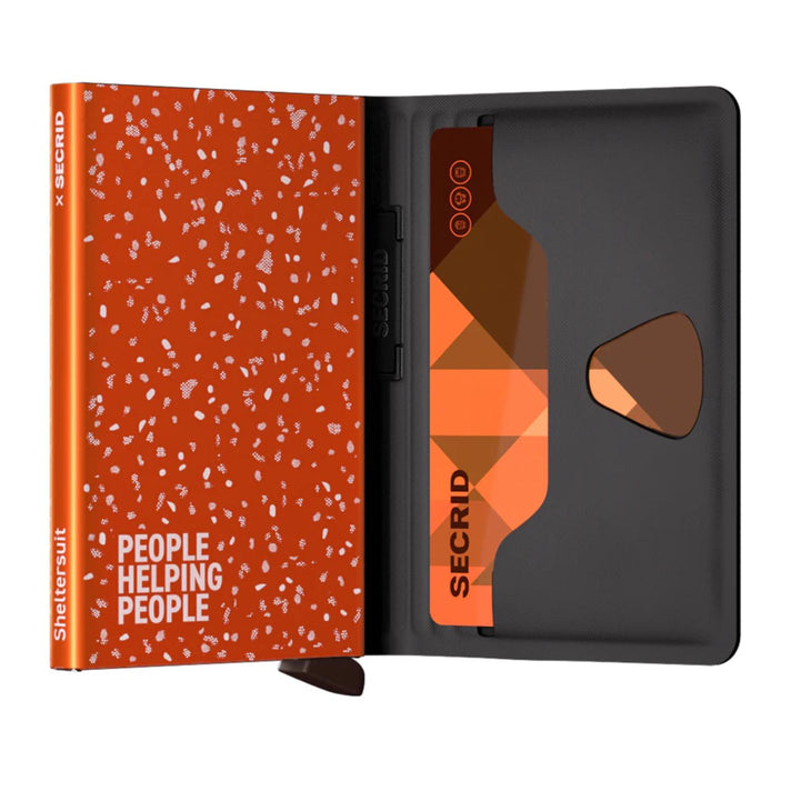 Secrid Pasjeshouder Bandwallet* TPU Sheltersuit Black-Orange Secrid Pasjeshouder Bandwallet* TPU Sheltersuit Black-Orange