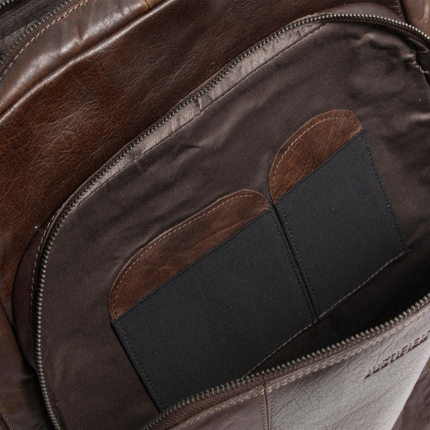 Justified Laptoprugzak 17.1018 Everest Brown 01