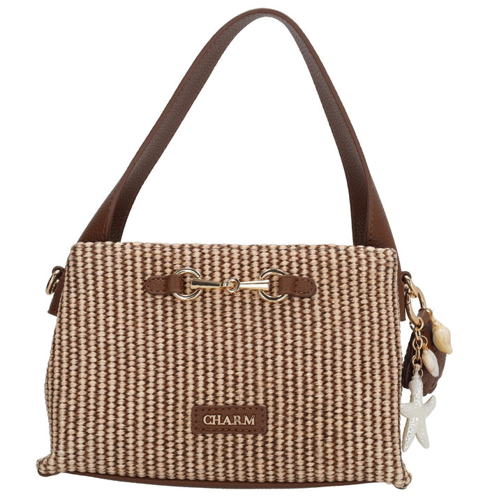 Charm Tas 25348 Santorini Bruin 006 Charm Tas 25348 Santorini Bruin 006