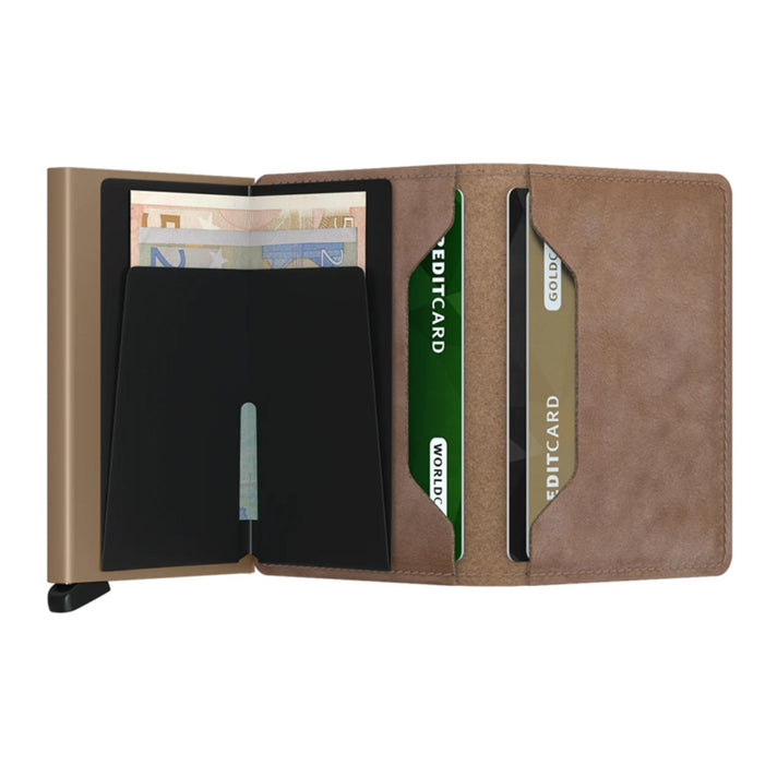 Secrid Pasjeshouder Slimwallet* Vintage Taupe Secrid Pasjeshouder Slimwallet* Vintage Taupe