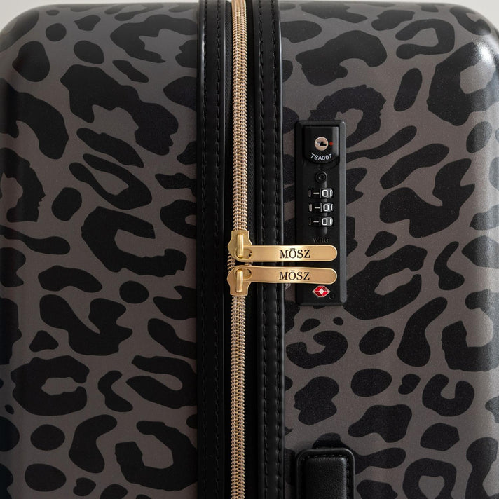 Mosz Handbagagekoffer Lauren 55cm Nero Leo 46 Mosz Handbagagekoffer Lauren 55cm Nero Leo 46