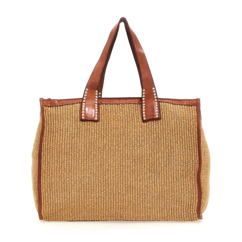 Campomaggi Shopper C037370ND/X2486 F2098 Natural/D.Cognac