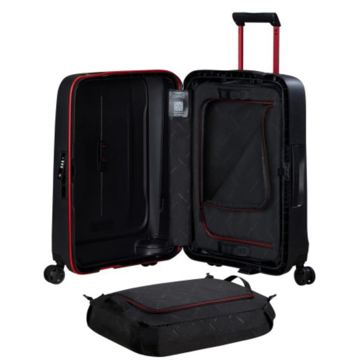Samsonite Koffer 146909 55/20 Essens Charcoal/Red 1186 Samsonite Koffer 146909 55/20 Essens Charcoal/Red 1186