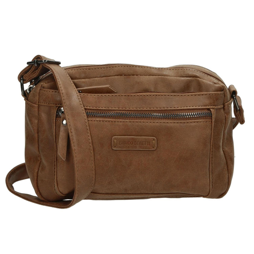 Enrico Benetti Tas 66642- Camel 010