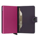 Secrid Pasjeshouder Miniwallet* Matte Dark Purple-Fuchsia