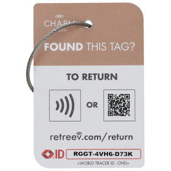 Charm Smart tag W00095 Pink 009 Charm Smart tag W00095 Pink 009