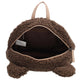 Beagles Rugzak W00506 Friends Teddy Donker bruin 097