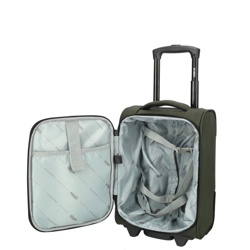 Enrico Benetti Koffer 39048-40* Oakville Underseater Olijf 029
