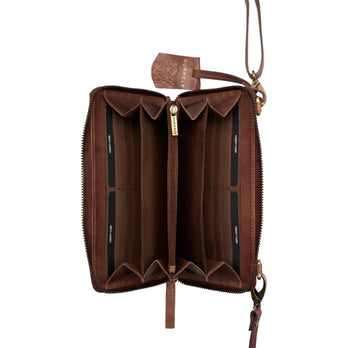 Burkely Telefoontasje 1000425 Phone Wallet 22 Bitter Brandy