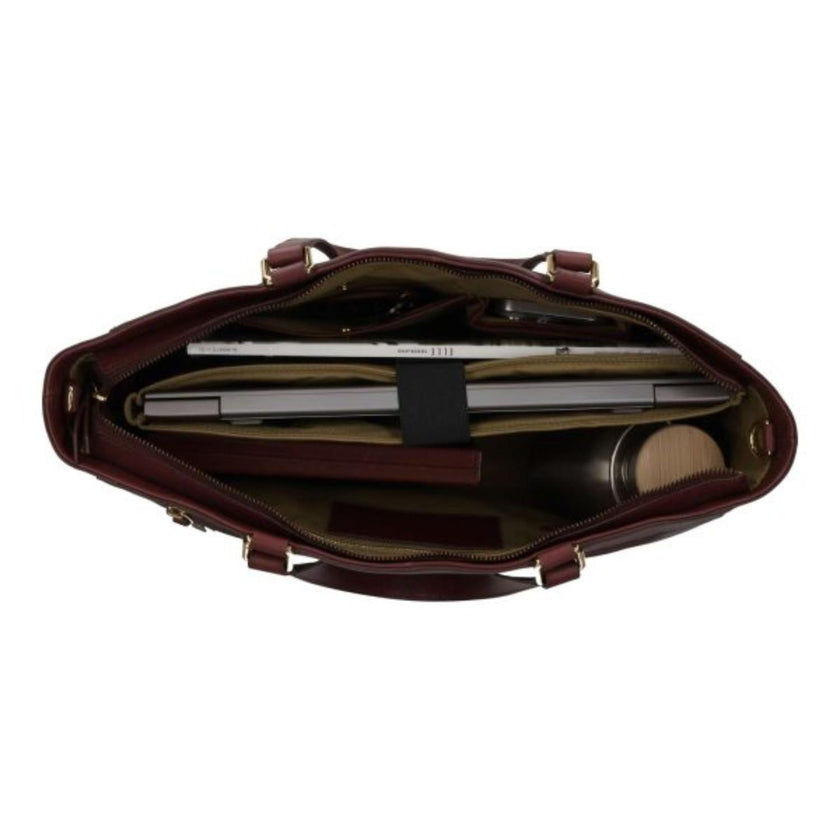 Burkely Tas 1001708 Fine Florence Burgundy 51
