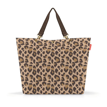 Reisenthel Tas Shopper XL ZU Leo macchiato 6048 Reisenthel Tas Shopper XL ZU Leo macchiato 6048