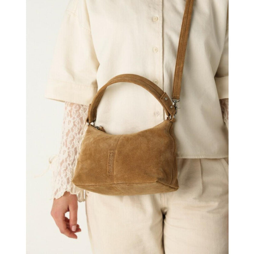 Shabbies Amsterdam Tas SH003200951W Suede Selena Light Cognac 2005