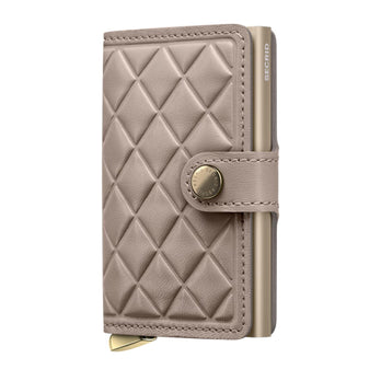 Secrid Pasjeshouder Miniwallet Diamond Emboss Chalk + Secrid Pasjeshouder Miniwallet Diamond Emboss Chalk +