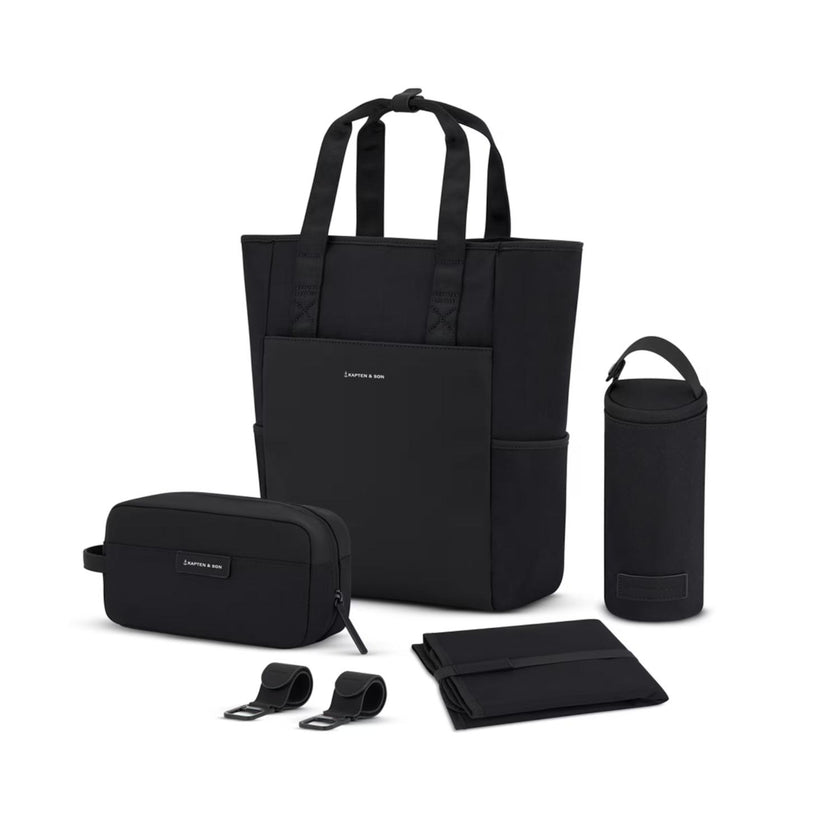 Kapten & Son Verzorgingsrugzak Lindby Diaper All black