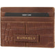 Burkely Creditcard etui 1000430 Creditcard holder 22 Bitter Brandy