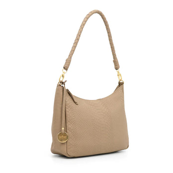 Mosz Tas Coco M Jungle Taupe dull light gold Mosz Tas Coco M Jungle Taupe dull light gold