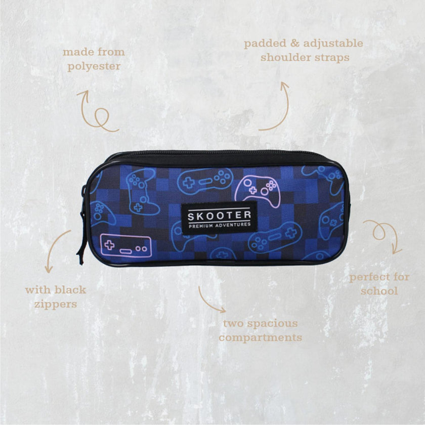 Skooter Etui 421-00568 Winning Streak Blue