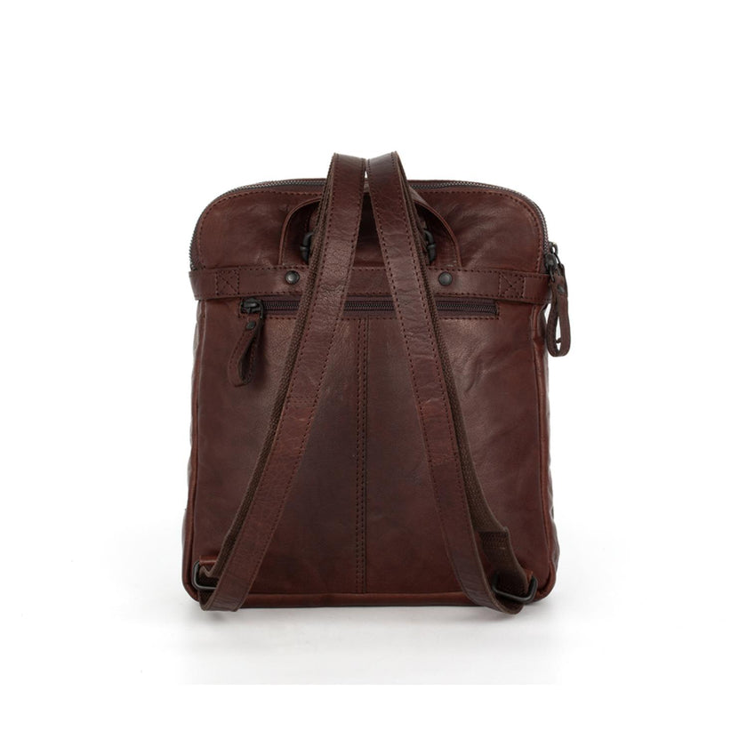 Spikes&Sparrow Rugtas 401131 Bronco D brown 01