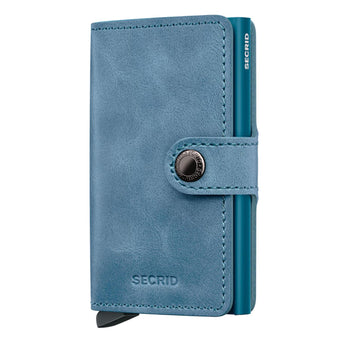 Secrid Pasjeshouder Miniwallet Vintage Teal Secrid Pasjeshouder Miniwallet Vintage Teal