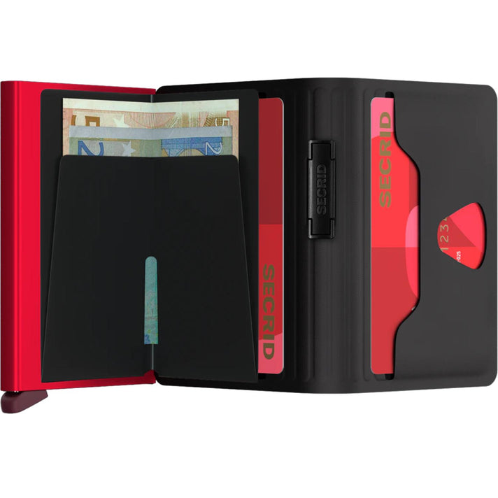Secrid Pasjeshouder Bandwallet* TPU Sheltersuit Black-Red Secrid Pasjeshouder Bandwallet* TPU Sheltersuit Black-Red