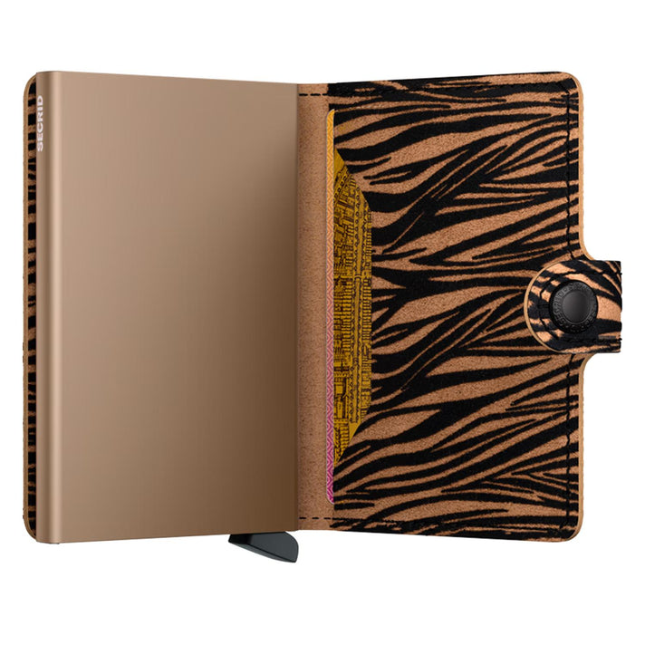 Secrid Pasjeshouder Miniwallet Zebra Beige Secrid Pasjeshouder Miniwallet Zebra Beige