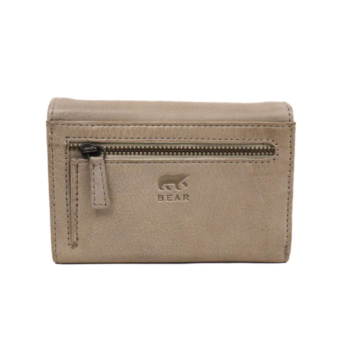 Bear Design Portemonnee CL15572 Flappie Silver Mink Bear Design Portemonnee CL15572 Flappie Silver Mink
