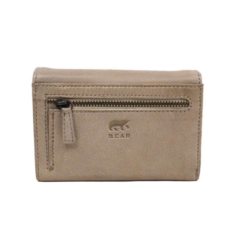 Bear Design Portemonnee CL15572 Flappie Silver Mink