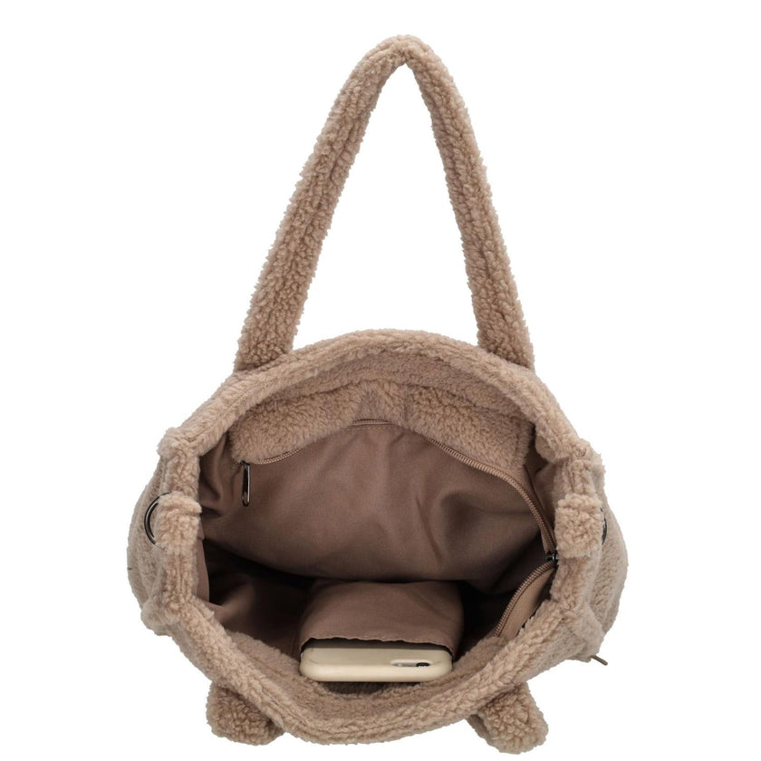 Beagles Tas W01240 Lugo Teddy Taupe 016