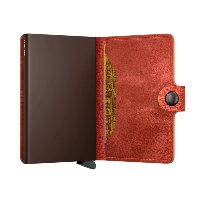 Secrid Pasjeshouder Miniwallet* Vintage Orange Secrid Pasjeshouder Miniwallet* Vintage Orange