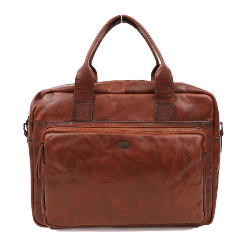 Bear Design Laptoptas AD43715 Seb Cognac