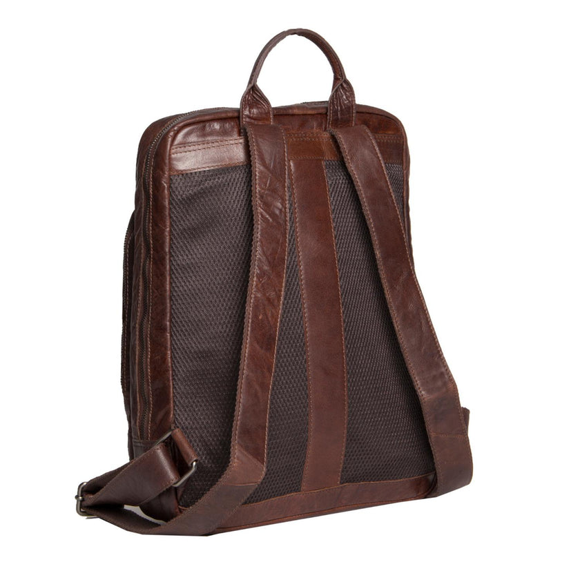 Justified Laptoprugzak 17.1018 Everest Brown 01