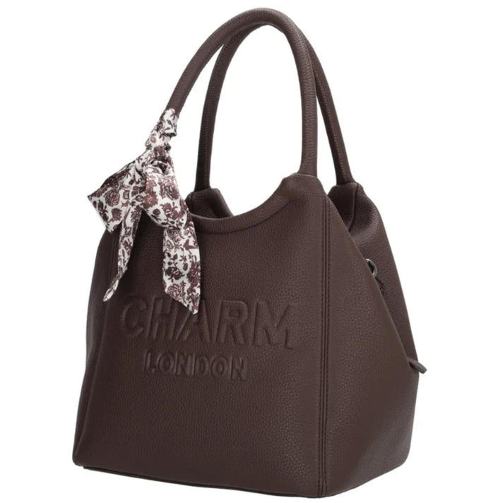 Charm Tas W01595 Donkerbruin 097 Charm Tas W01595 Donkerbruin 097