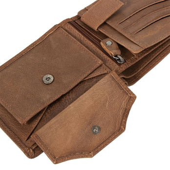 Mustang Portemonnee 06.1010 Asti Dark Brown 76 Mustang Portemonnee 06.1010 Asti Dark Brown 76