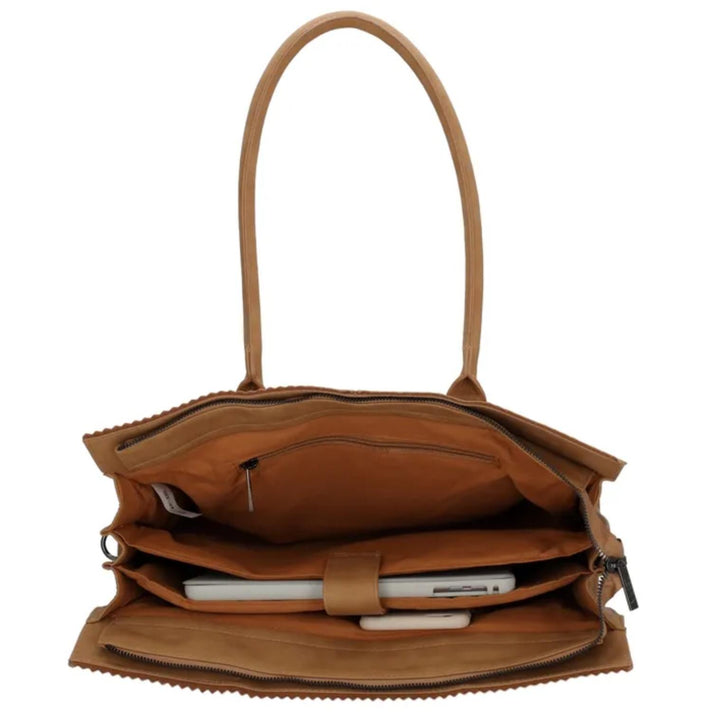 Zebra Trends Laptop tas 20981 Noa Camel 010 Zebra Trends Laptop tas 20981 Noa Camel 010