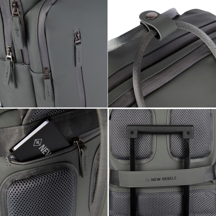 New Rebels Laptoprugzak 51.1315 Milwaukee Antracite 38 New Rebels Laptoprugzak 51.1315 Milwaukee Antracite 38