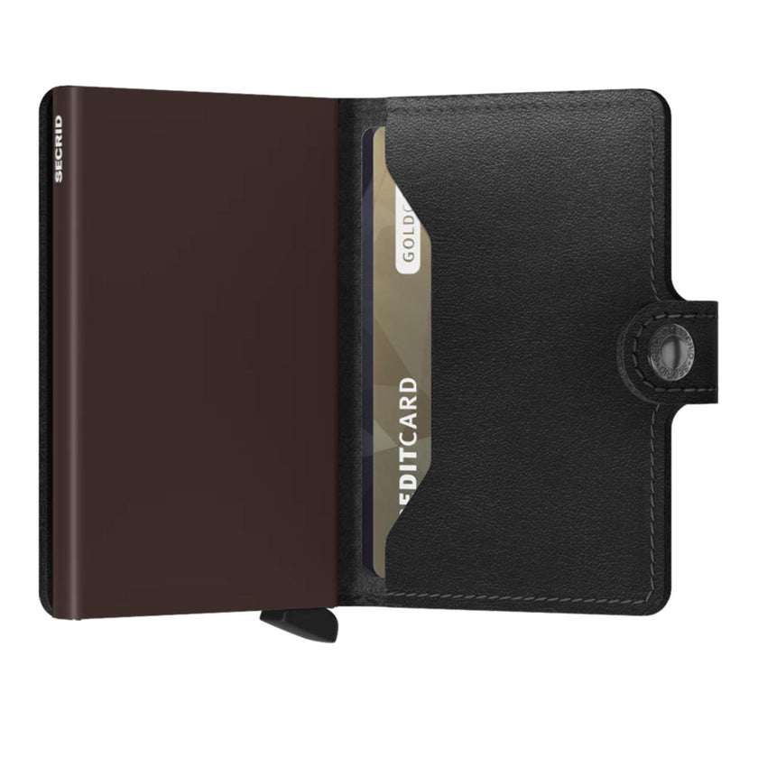 Secrid Pasjeshouder Miniwallet Original Black-Brown