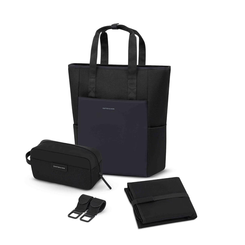Kapten & Son Verzorgingsrugzak Lindby Diaper All black